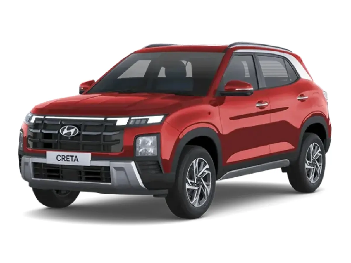 Hyundai Creta Fiery Red